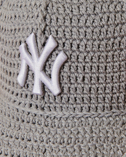 Yankees Crochet - Grey