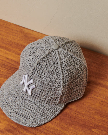Yankees Crochet - Grey