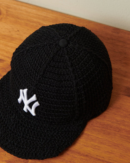 Yankees Crochet - Black